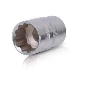 Головка торцева Intertool дванадцятигранна 1/2" 19мм (ET-0219)