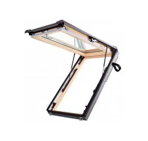 Окно мансардное Roto Designo WDF R89G H N WD AL 07/11 дерево