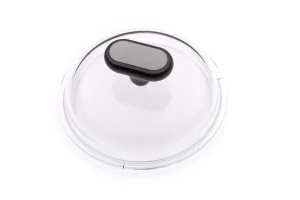 Скляна кришка NOIS Salto Silver 20 см з ручкою (8306760