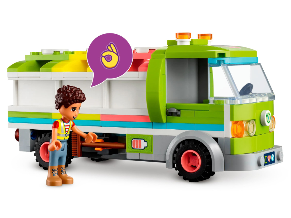 Конструктор Lego Friends Мусороперерабатывающий грузовик 259 деталей (41712)