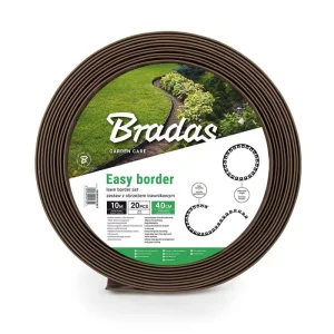 Бордюр Bradas Easy Border 50ммх10м коричневий (OBEBR5010SET)