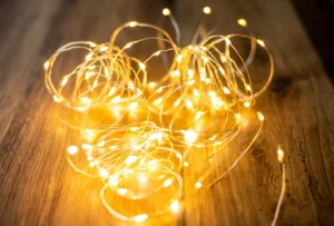 Електрогірлянда зовнішня BPNY лінійна з адаптером 100LED 11м тепло-білий (108091)