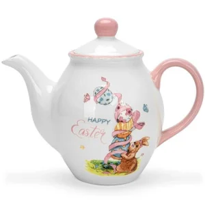 Фото заварочный чайник fissman happy easter доломит 800мл (0437)
