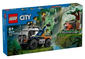 Фото конструктор lego city внедорожник для исследования джунглей 314 деталей (60426)