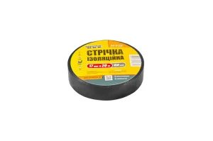 Стрічка ізоляційна MasterTool 17ммx20м, 10 шт, чорна (44-9120)