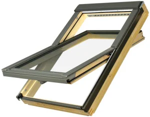 Вікно мансардне FAKRO FTP-V U3 Electro 07 78x140см дерево