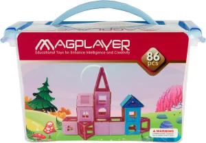 Конструктор магнітний Magplayer 86 елементів (MPT-86)