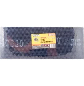 Сітка абразивна MasterTool 107x280мм зерно 320 10шт (08-0432)