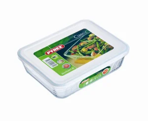Форма PYREX 220X170 мм 1.5 л прямокутна з кришкою