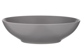 Фото тарелка суповая ardesto cremona dusty grey 20см (ar2920grc)