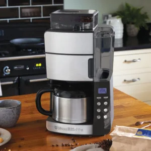 Фото кофеварка russell hobbs 25620-56 grind&brew