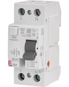 Реле диференційне ETI4р EFI-P4 25/0,3 тип AC 10kA (2061231)