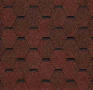 Битумная черепица Tegola GARDA ROSSO 409 Красный (2134058801409)