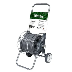 Візок зі шлангом WHITE SILVER PLUS BRADAS 30м (WL-W2K30)