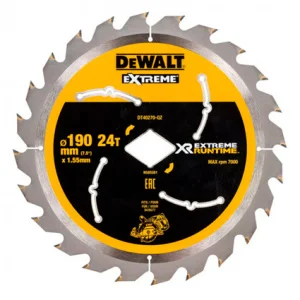 Пиляльний диск DeWALT XR FLEXVOLT EXTREME 190мм (DT40270)