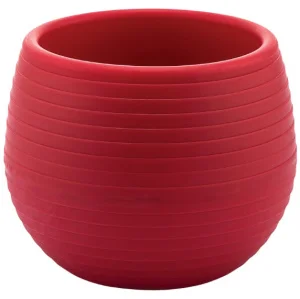 Горщик для квітів Serinova Colorful червоний 0,55л (11467)