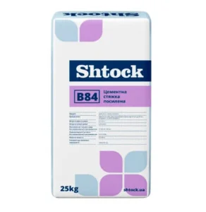 Стяжка цементна Shtock В84 посилена 25кг