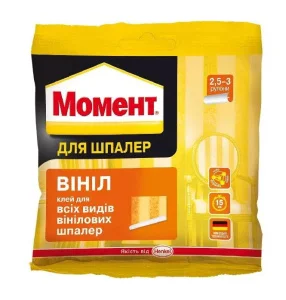 Клей для вінілових шпалер Момент 95г