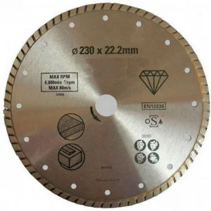 Диск алмазний по каменю та цеглині Stanley 230x22,2мм, (STA38207)