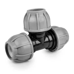Трійник для труб BRADAS PE PN10 32/20/32мм (DSRA10T3220)
