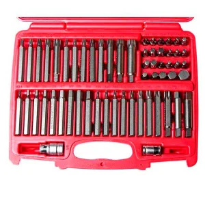 Набір біт Jtc TORX, HEX, SPLINE, RIBE, SQ 58шт (3509 Jtc)