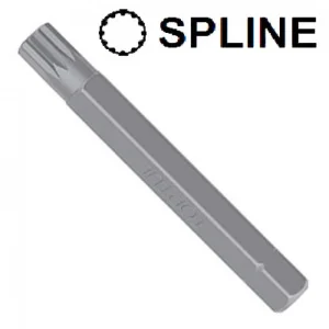 Біта TOPTUL 10мм Spline M8 75мм (FSFB1208)