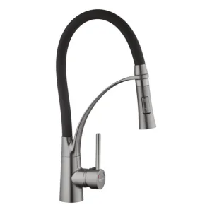 Змішувач для кухні Kroner KRP Ersel-GRP03393BLK (CV033800)