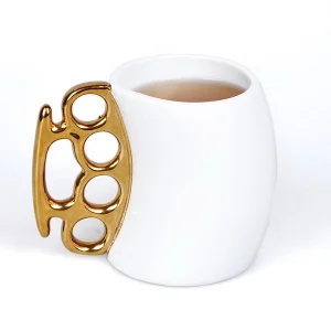 Фото чашка кастет uft gold fistycup