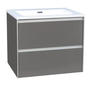 Тумба з раковиною Devit City 60x48x66см сірий (0020160G)