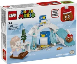 Конструктор Lego Super Mario Снежное приключение семьи penguin. Дополнительный набор 228 деталей (71430)