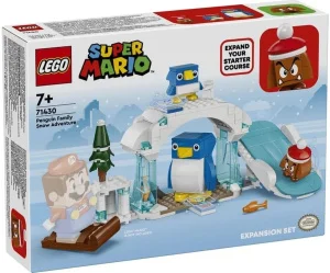 Фото конструктор lego super mario снежное приключение семьи penguin. дополнительный набор 228 деталей (71430)