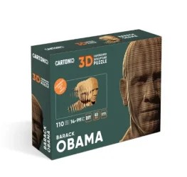 Фото картонный конструктор cartonic 3d puzzle barack (cartmobm)