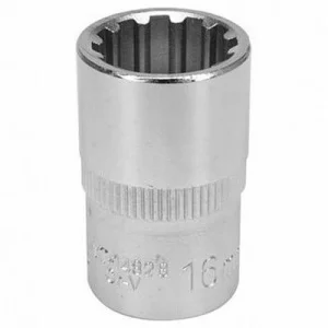 Головка торцева YATO SPLINE 1/2" 16x38мм (YT-14828)