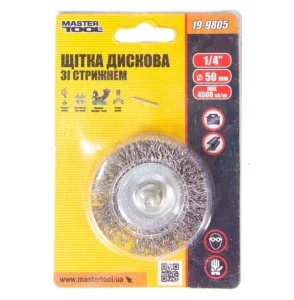 Щітка дискова Mastertool 1/4" 50мм (19-9805)