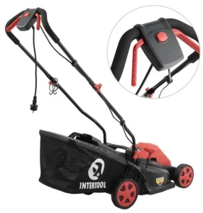 Газонокосилка электрическая Intertool WT-2264 1,4кВт