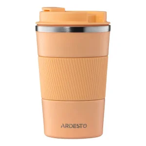 Фото термокружка ardesto urban peach fuzz 380мл нержавеющая сталь (ar2638pf)