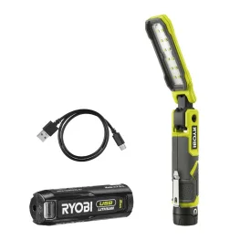 Фото фонарь инспекционный аккумуляторный ryobi usb lithium rli4-120g (5133006225)