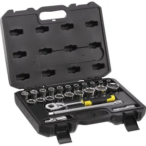 Набір головок торцевих STANLEY 1/2" з інструментами 24шт (STMT82830-1)
