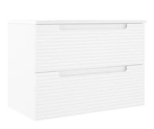 Тумба з раковиною Devit Acqua 79,5x44,9x55см біла (088169W)