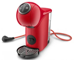 Фото кофеварка капсульная krups genio s plus red kp340531