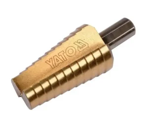 Свердло конічне ступінчасте титанове по металу Yato d20-30мм (YT-44747)