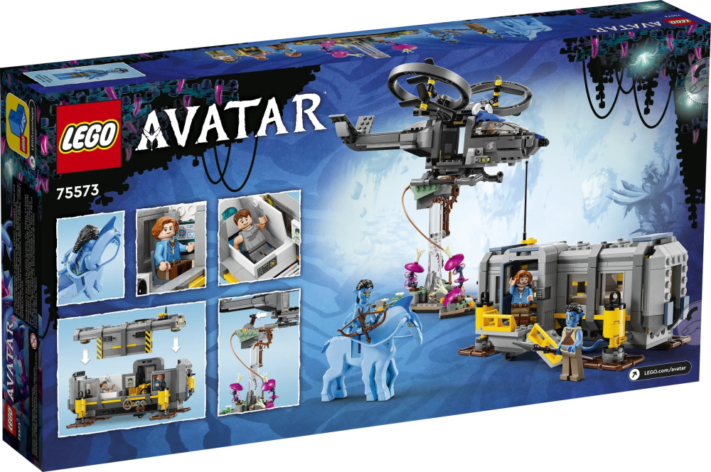 Конструктор Lego Avatar Гори Алілуя: 26-а ділянка та вантажний конвертоплан Самсон 887 деталей (75573)