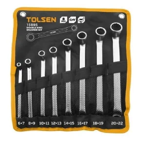 Набір накидних ключів Tolsen 6-22мм 8шт (15895)