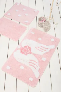 Килимок для ванної кімнати Chilai Home Melek Pink 60x100см (CH_11006933)