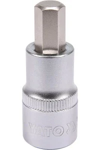 Головка торцева з бітою YATO HEX 1/2" M10 55мм (YT-04385)