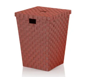 Корзина для білизни Kela Alvaro червона глина 40х40х52см (24564)