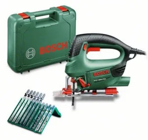 Лобзик електричний Bosch PST 800 PEL + 10 шт пилок в наборі (06033A0101)