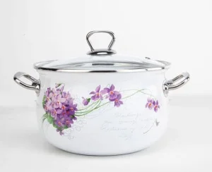 Каструля Gusto Бузкова мелодія Premium GT-T-216-L 16см 2,1л (96359)