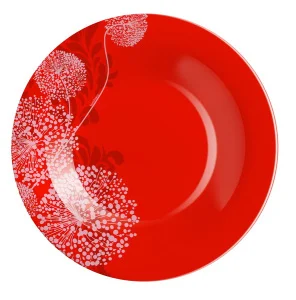 Тарілка Luminarc PIUME RED 210 мм супова