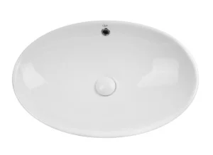 Раковина-чаша Qtap Dove з донним клапаном 62,5х41,5х15см (QT06113077W)